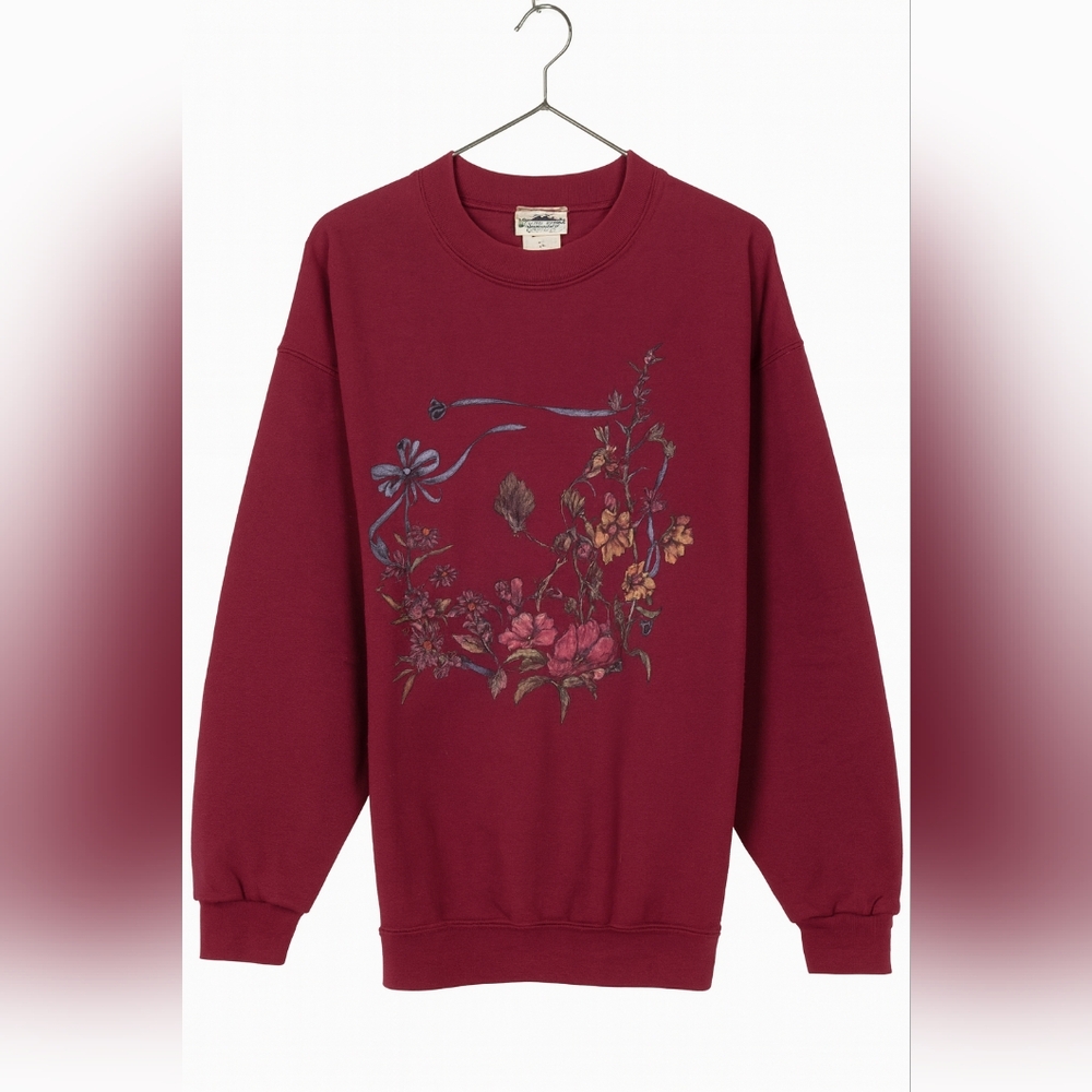 Vintage Northern Reflections Floral Graphic Sweatshirt M